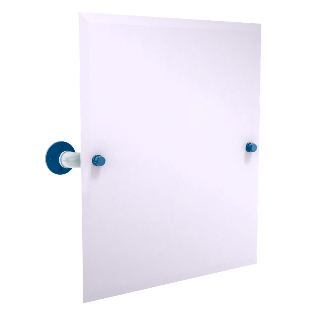 Hardwood Collection Frameless Rectangular Wall Mounted Tilt Mirror Dallas Edition