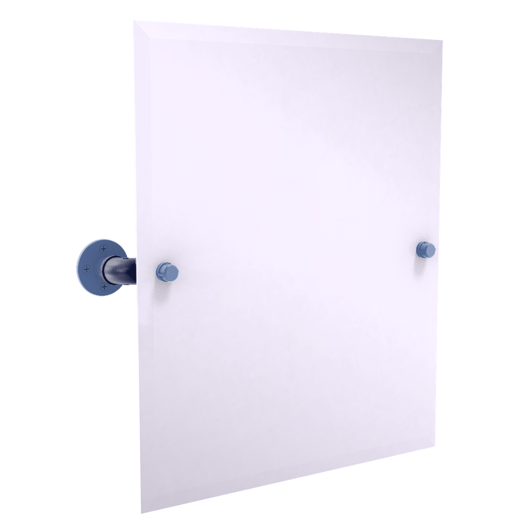 Hardwood Collection Frameless Rectangular Wall Mounted Tilt Mirror Memphis Edition