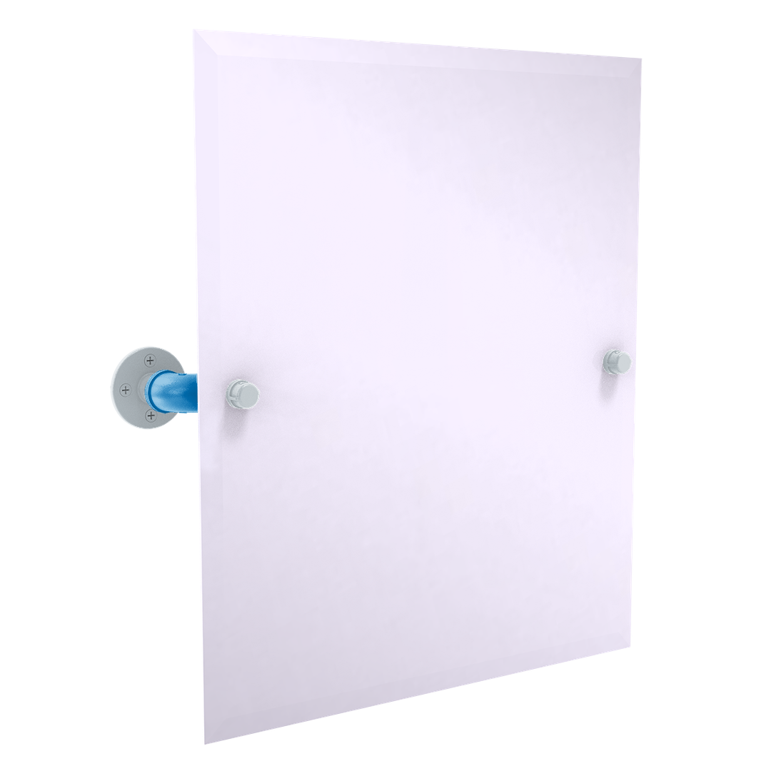 Hardwood Collection Frameless Rectangular Wall Mounted Tilt Mirror Orlando Edition