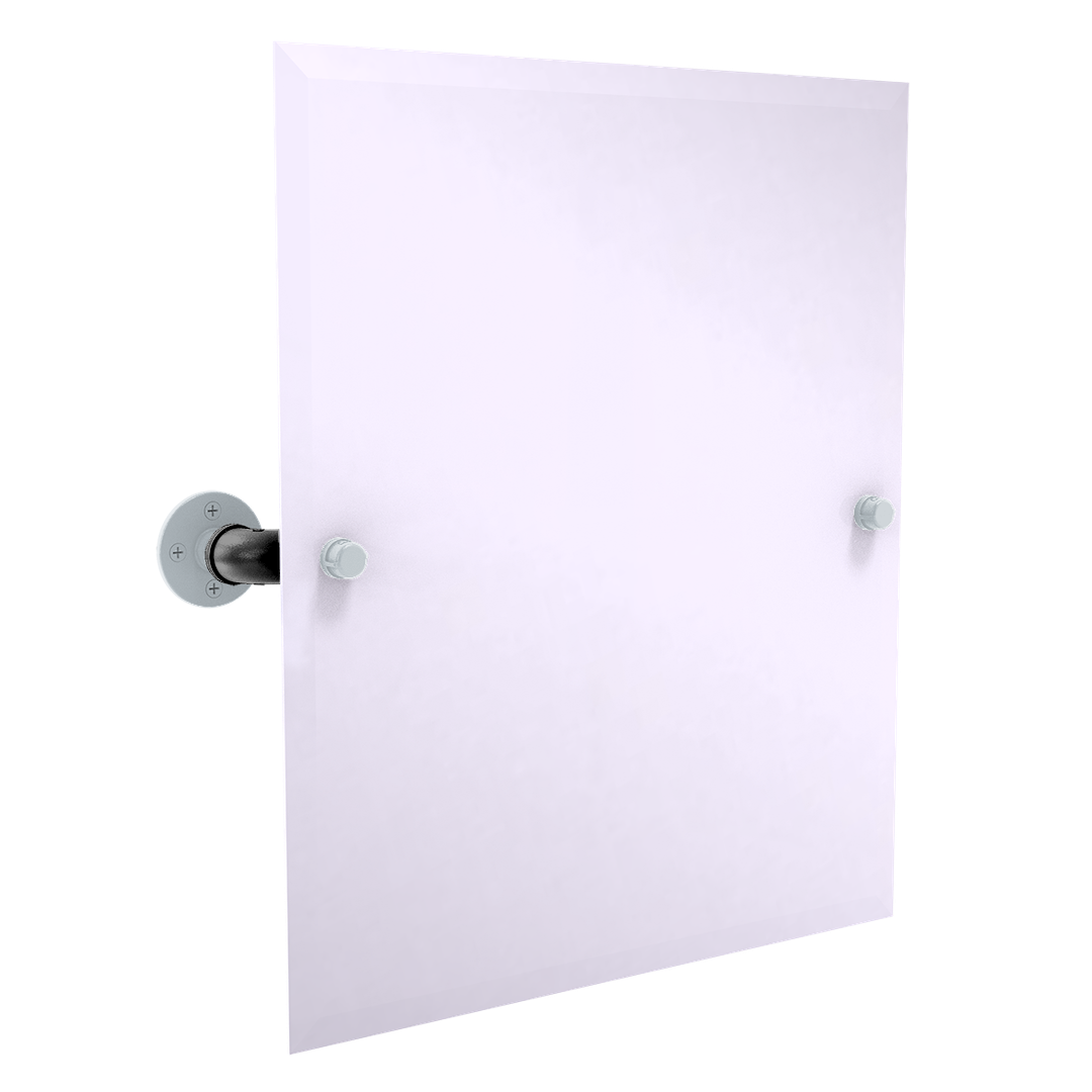 Hardwood Collection Frameless Rectangular Wall Mounted Tilt Mirror San Antonio Edition