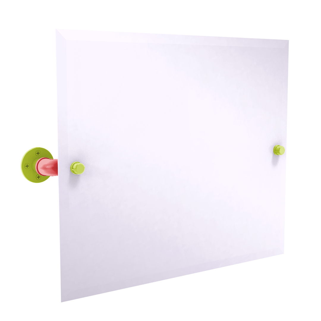 Hardwood Collection Landscape Rectangular Wall Mounted Tilt Mirror Atlanta Edition