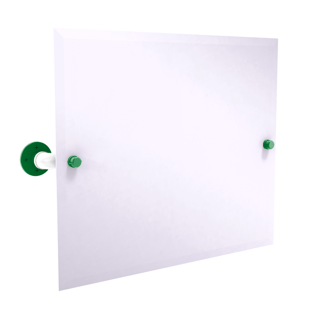 Hardwood Collection Landscape Rectangular Wall Mounted Tilt Mirror Boston Edition