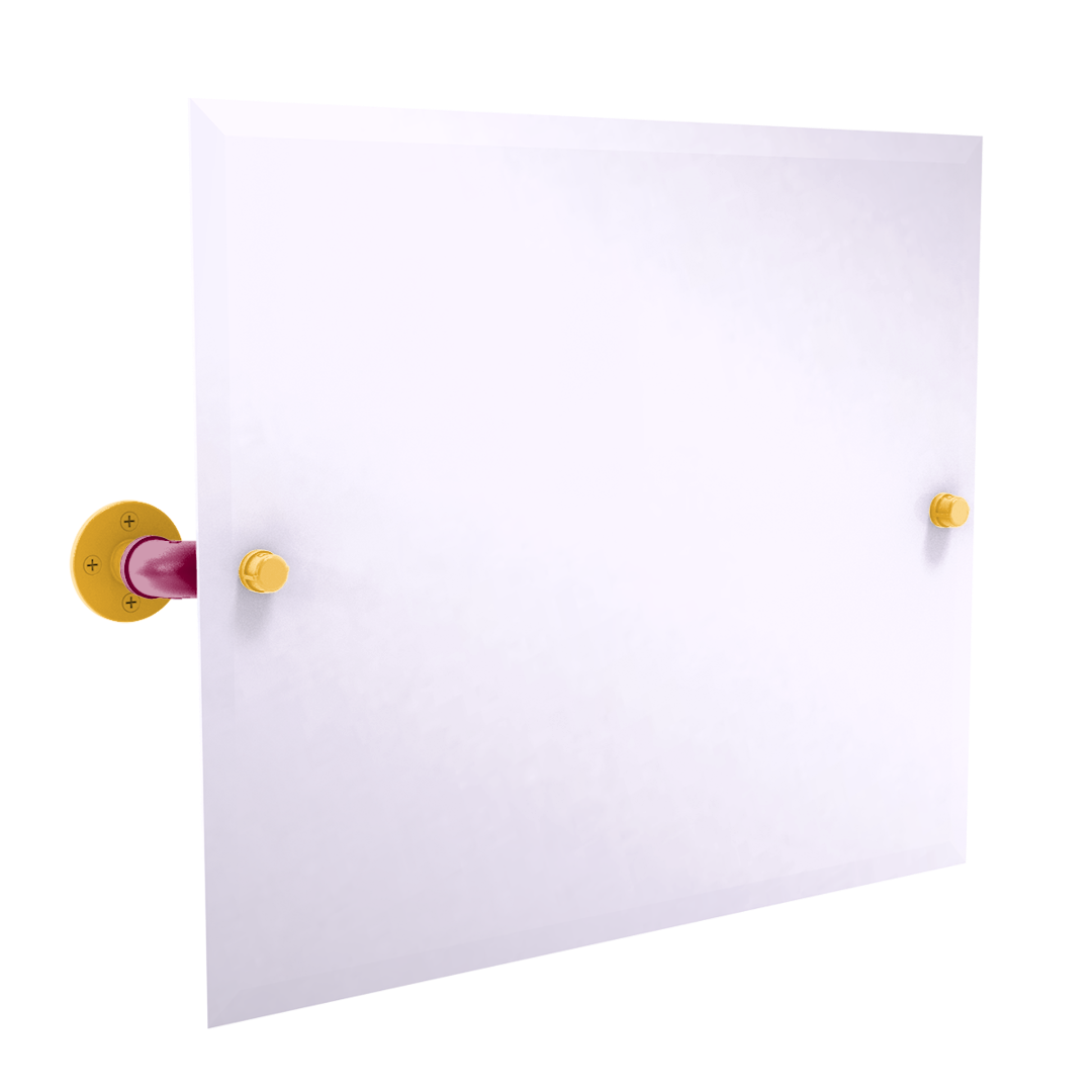 Hardwood Collection Landscape Rectangular Wall Mounted Tilt Mirror Cleveland Edition