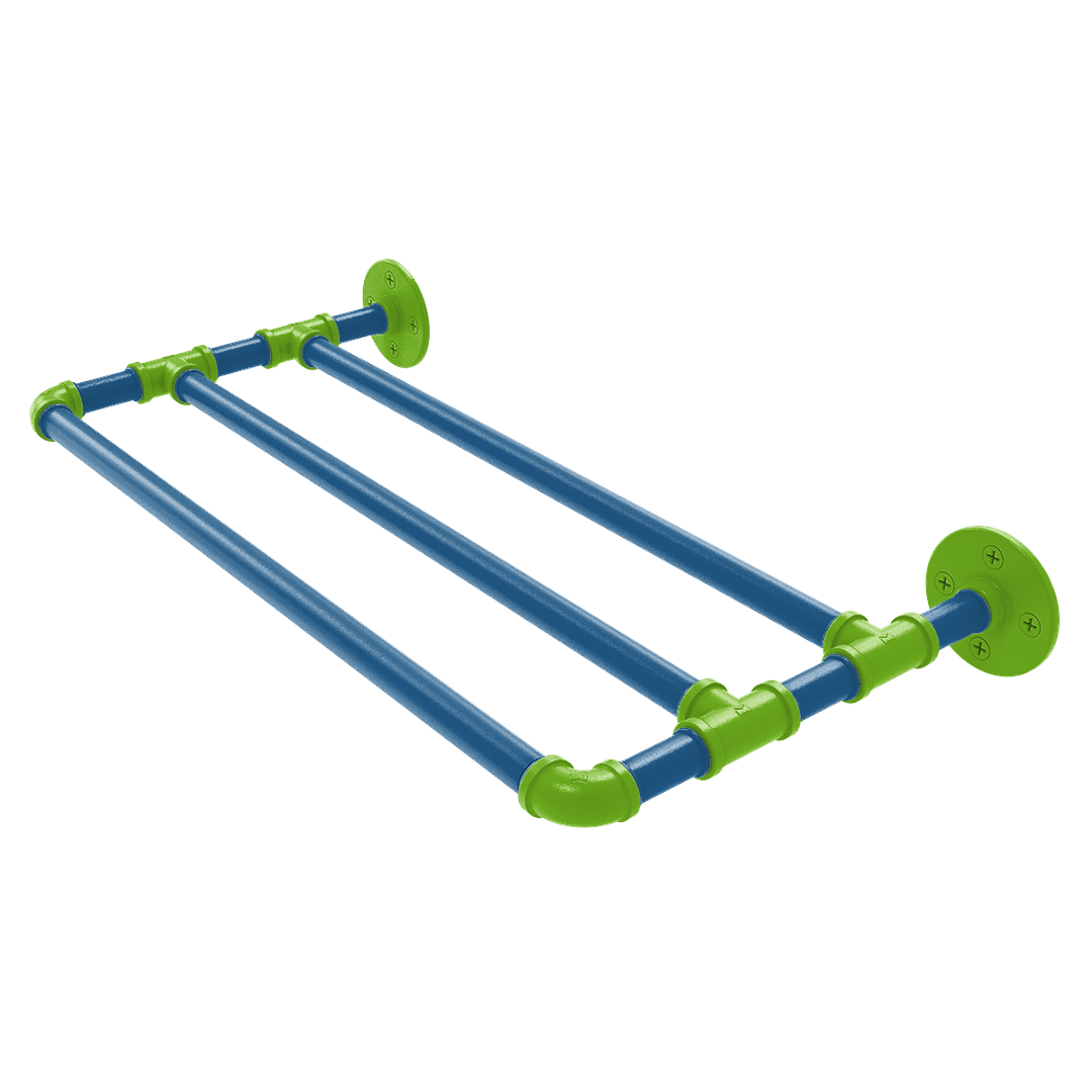 Hardwood Collection Wall Mounted Towel Shelf Minnesota Edition