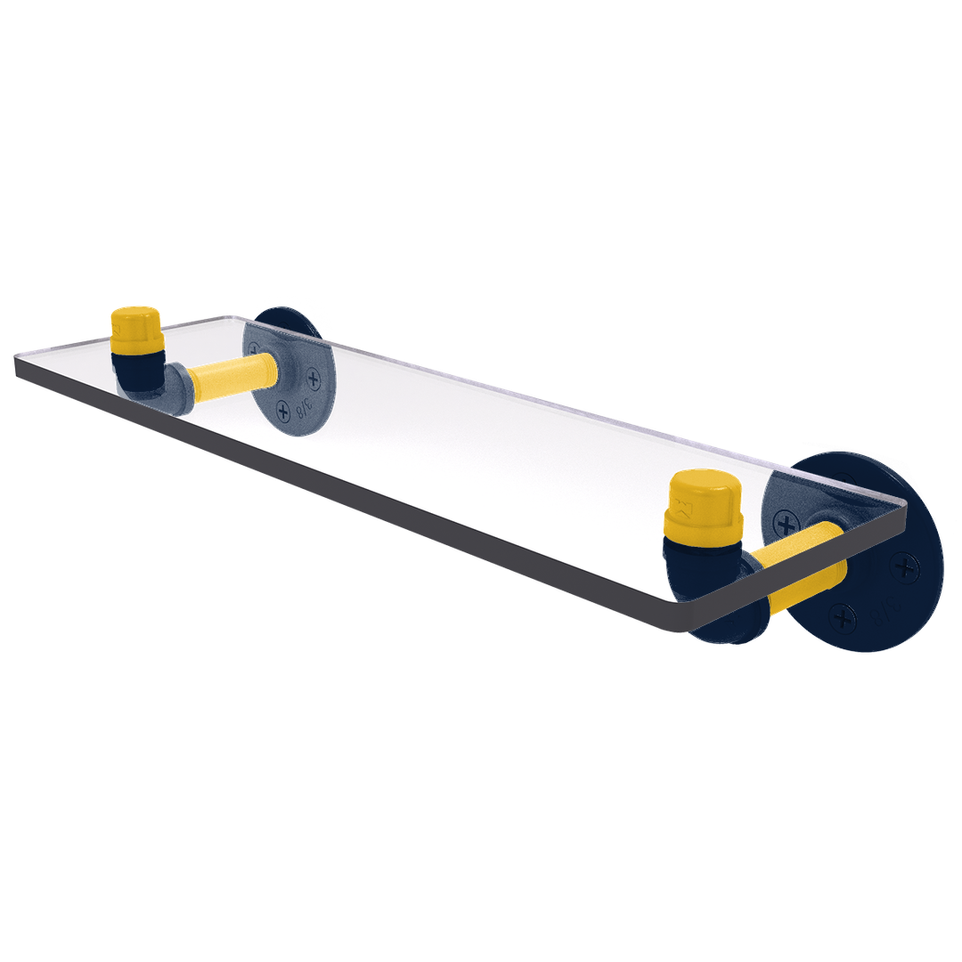 Hardwood Collection Glass Shelf Denver Edition