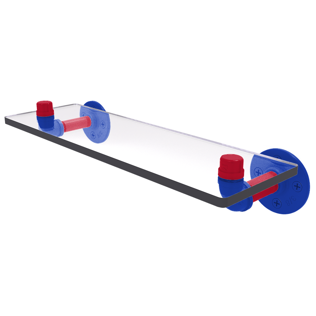 Hardwood Collection Glass Shelf Detroit Edition