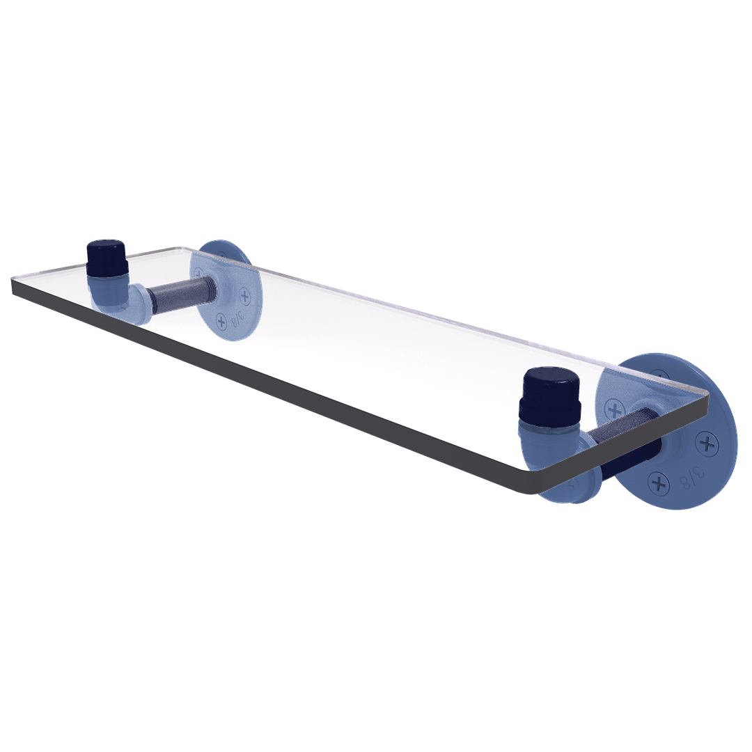 Hardwood Collection Glass Shelf Memphis Edition