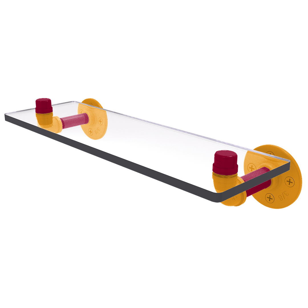 Hardwood Collection Glass Shelf Miami Edition