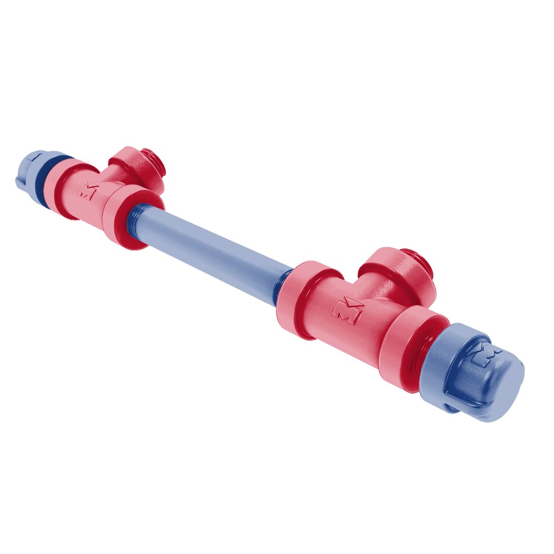 Hardwood Collection 7 Inch Overall Cabinet Pull Los Angeles Coastline Edition