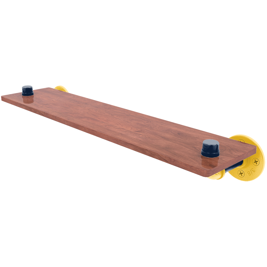 Hardwood Collection Wood Shelf Denver Edition