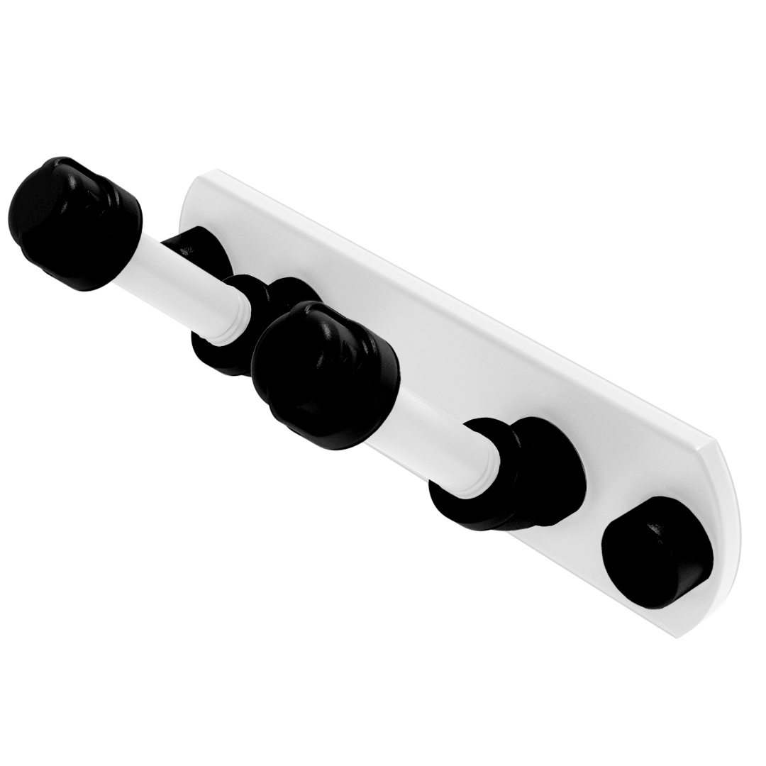 Hardwood Collection 2 Position Multi Hook Brooklyn Edition