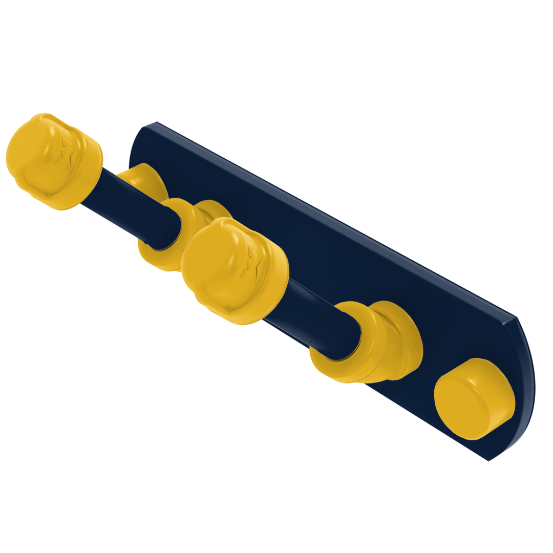 Hardwood Collection 2 Position Multi Hook Denver Edition