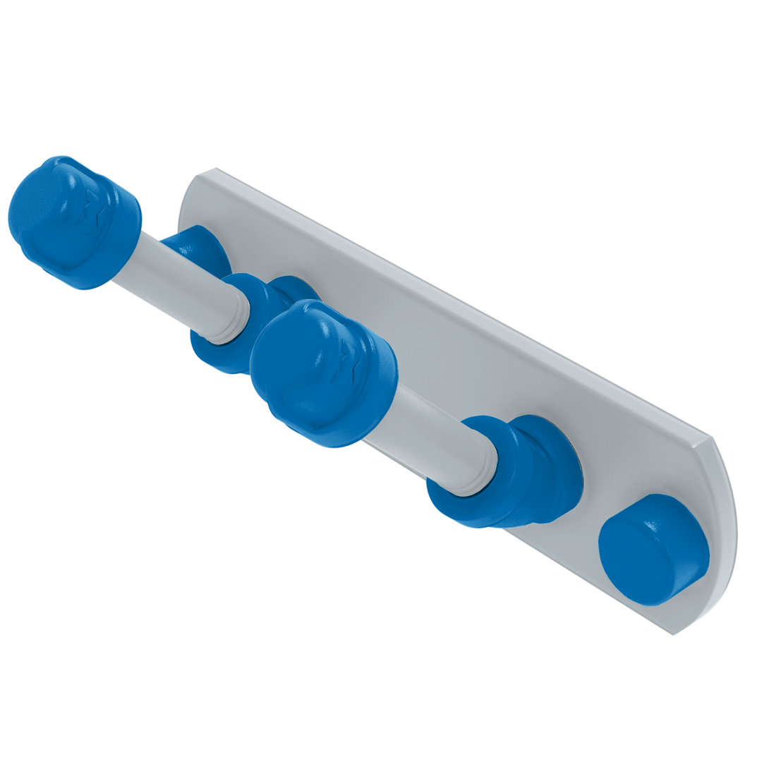 Hardwood Collection 2 Position Multi Hook Orlando Edition