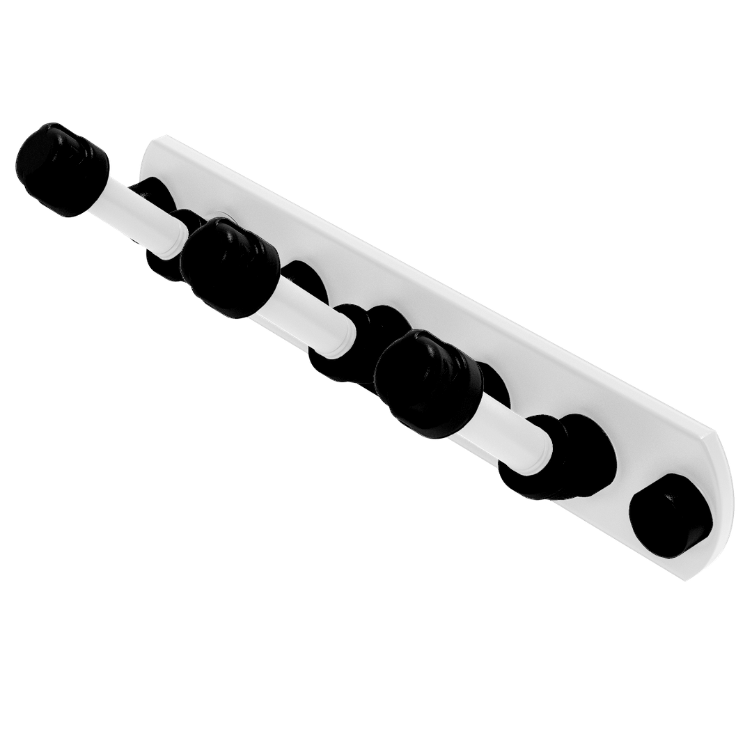 Hardwood Collection 3 Position Multi Hook Brooklyn Edition