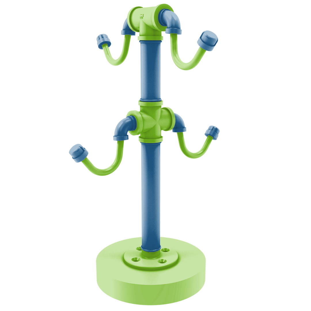 Hardwood Collection Countertop 4 Coffee Mug Holder Minnesota Edition