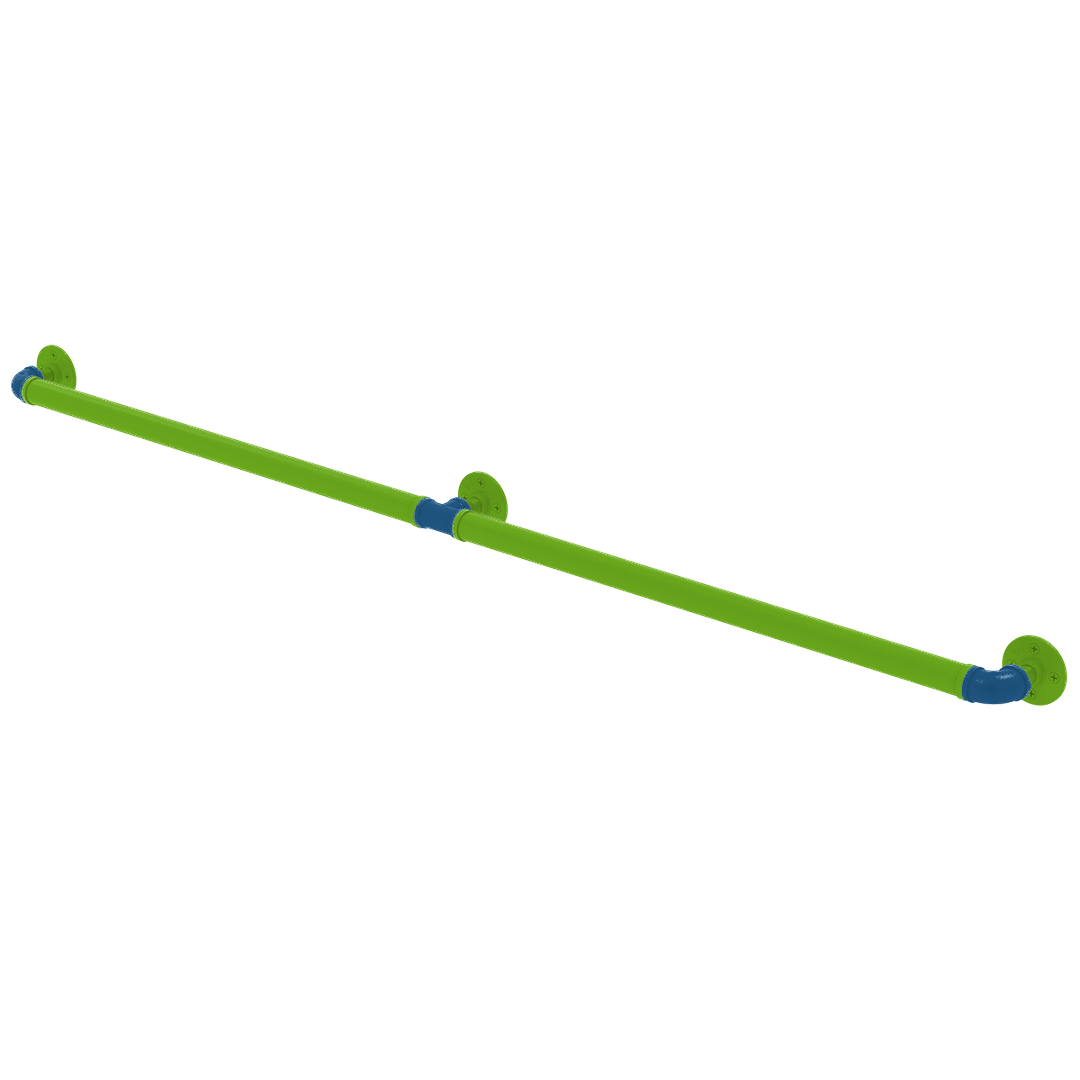 Hardwood Collection Extended 3 Post Grab Bar Minnesota Edition