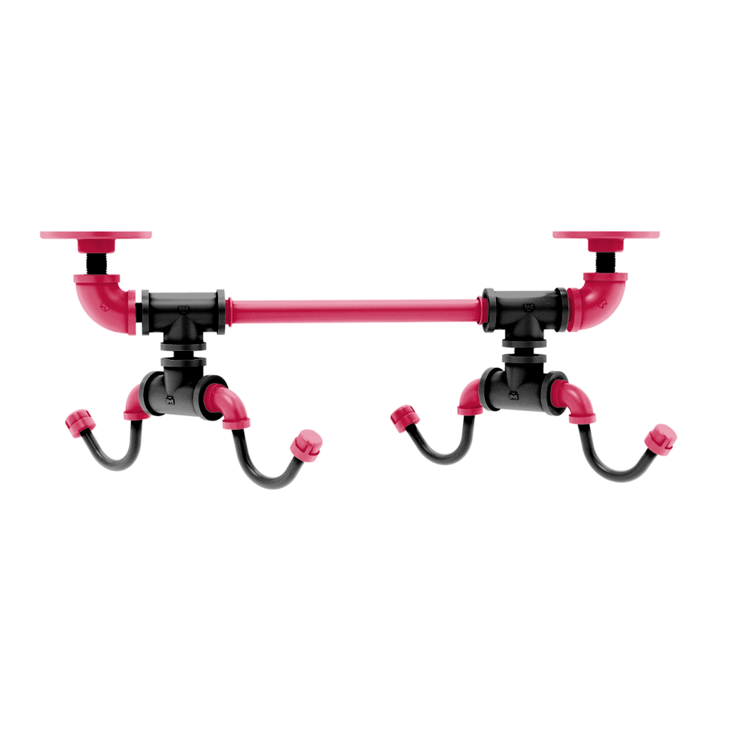 Hardwood Collection Under Cabinet 4 Coffee Mug Rack Toronto Edition