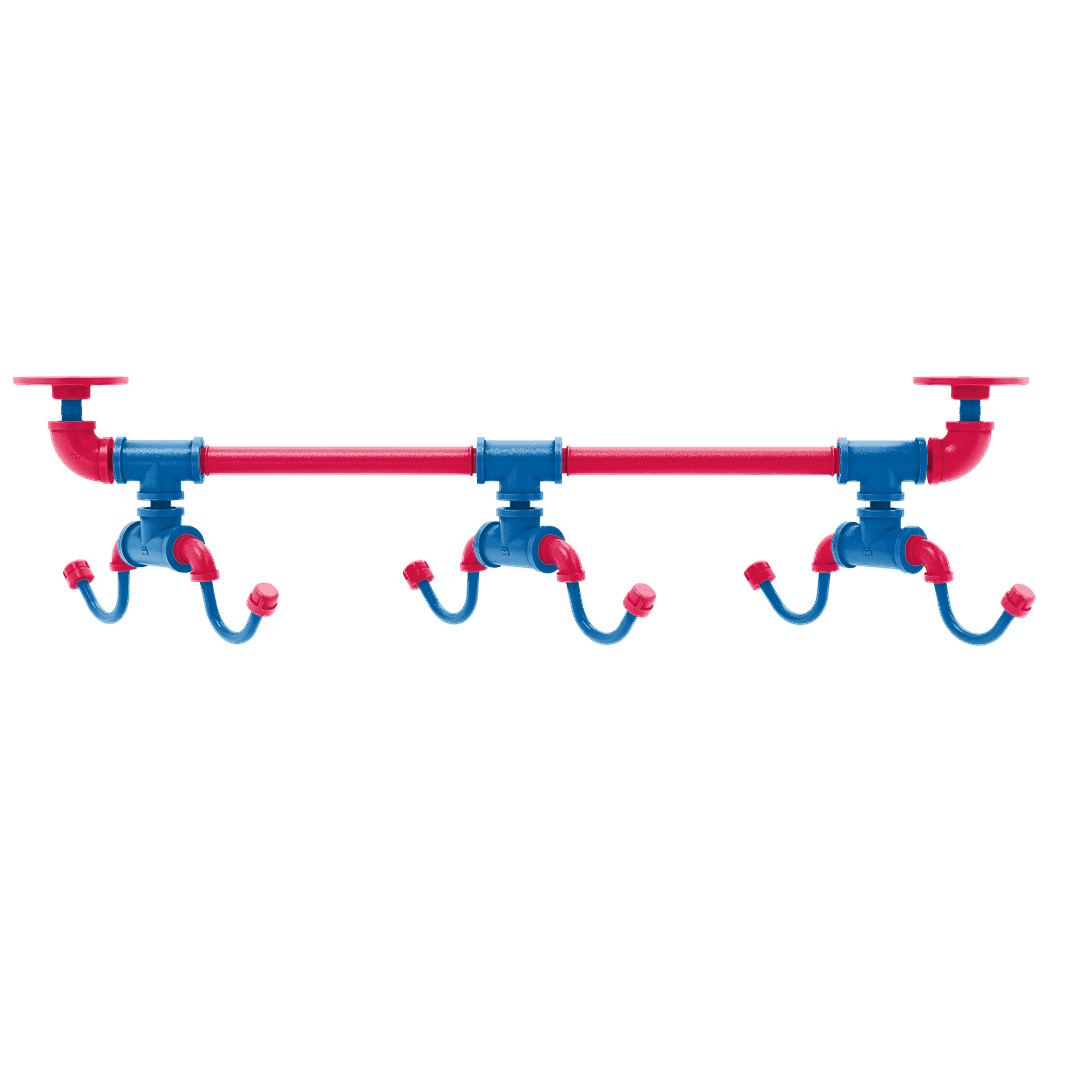 Hardwood Collection Under Cabinet 6 Coffee Mug Rack Philadelphia Edition