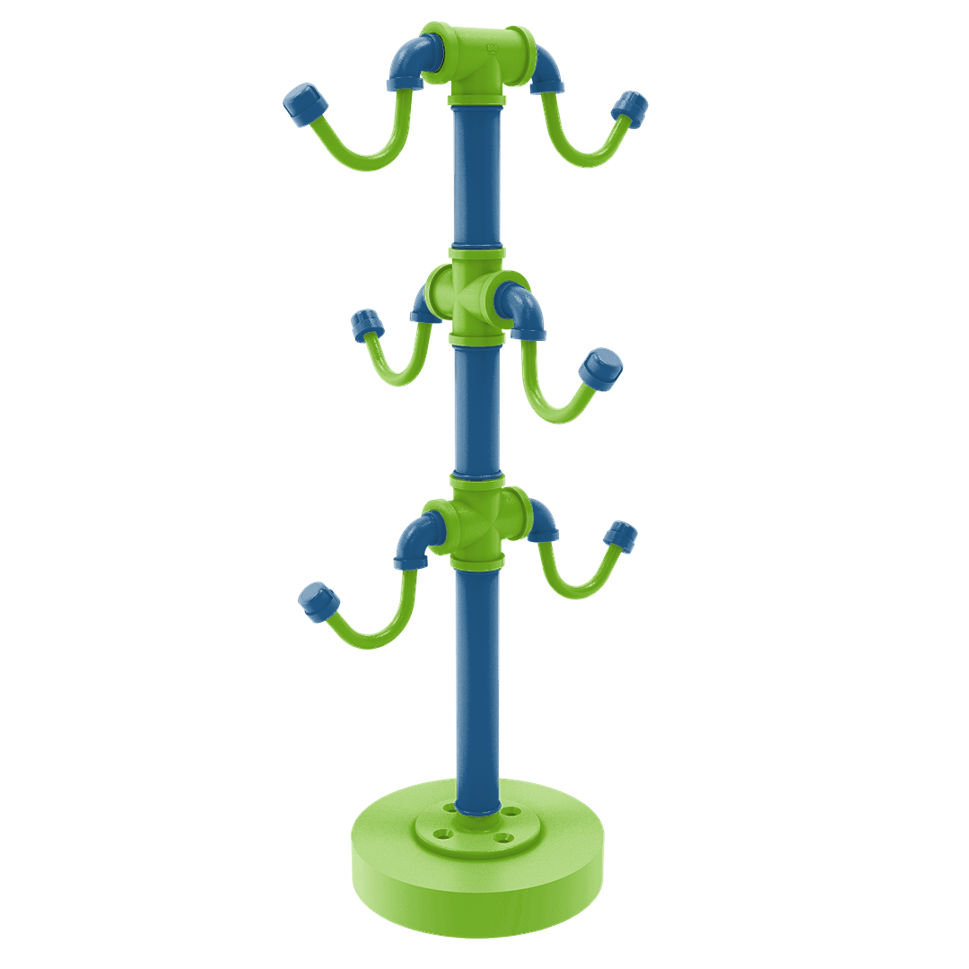 Hardwood Collection Countertop 6 Coffee Mug Holder Minnesota Edition