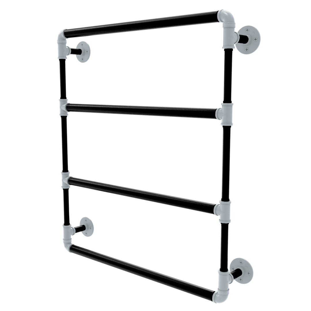 Hardwood Collection Wall Mounted Ladder Towel Bar San Antonio Edition