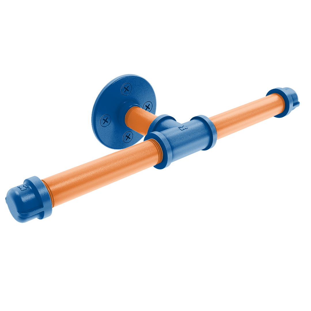 Slapshot Collection Double Roll Toilet Paper Holder New York Long Island Edition