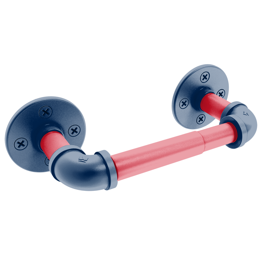 Slapshot Collection 2 Post Toilet Paper Holder Columbus Edition