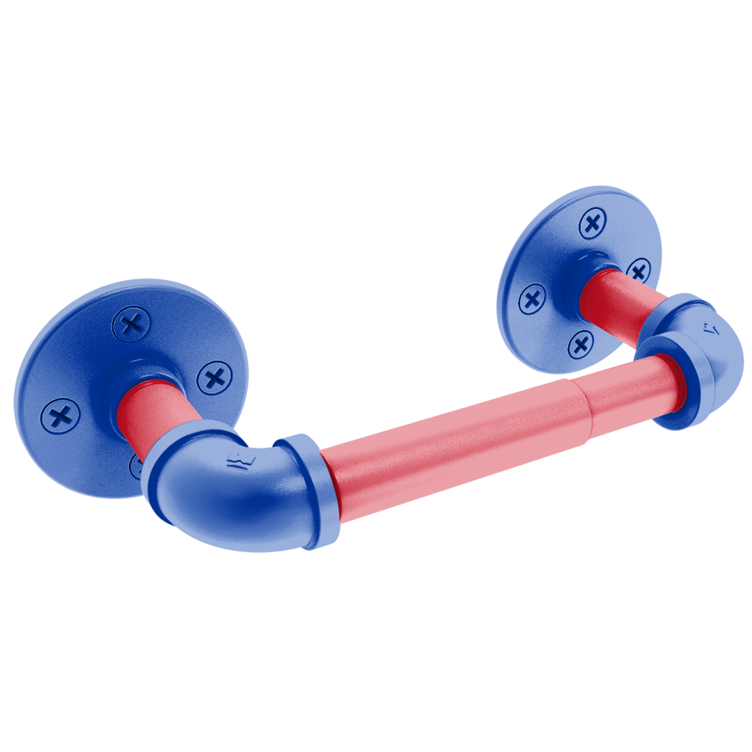 Slapshot Collection 2 Post Toilet Paper Holder New York Big Apple Edition