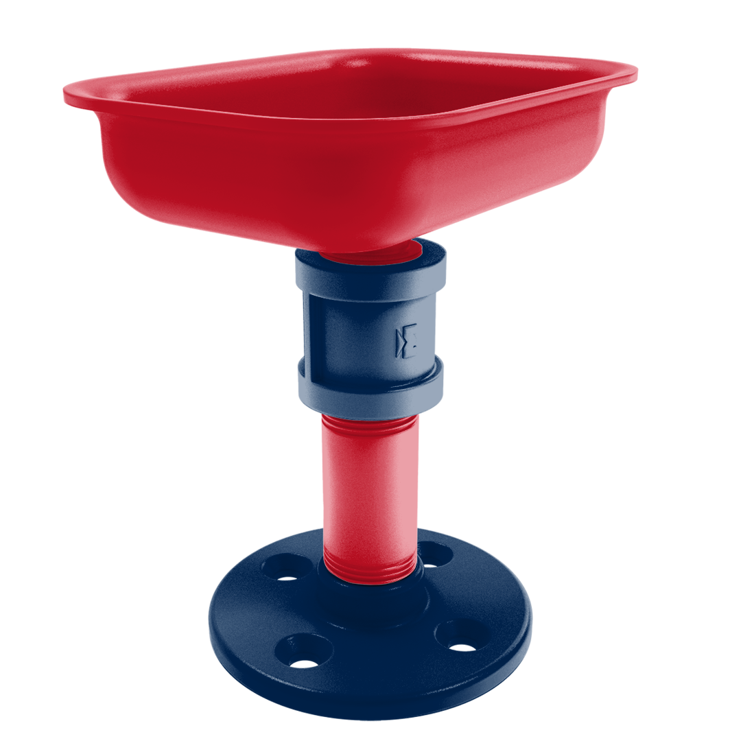 Slapshot Collection Vanity Top Soap Dish Columbus Edition