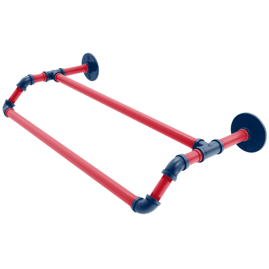 Slapshot Collection Double Towel Bar Columbus Edition