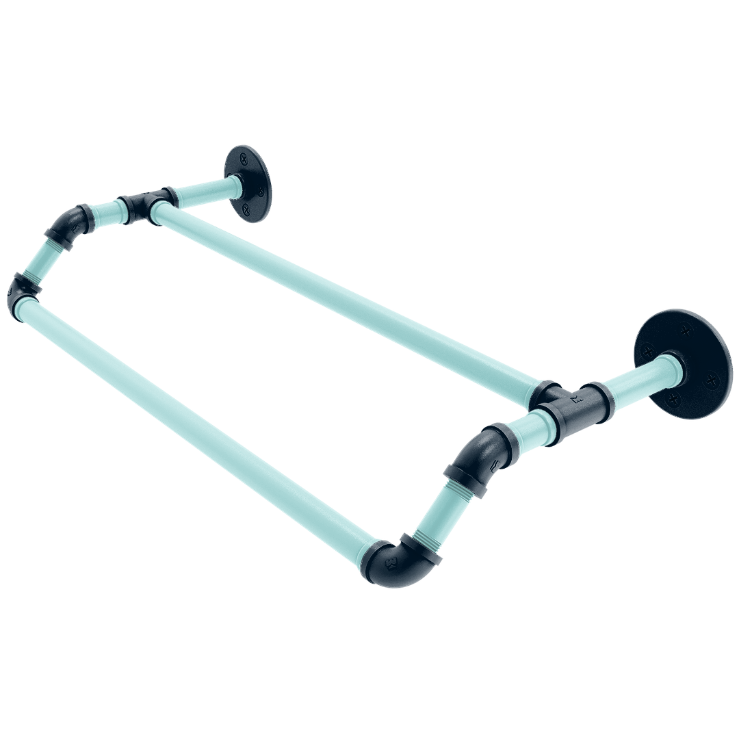 Slapshot Collection Double Towel Bar Seattle Edition