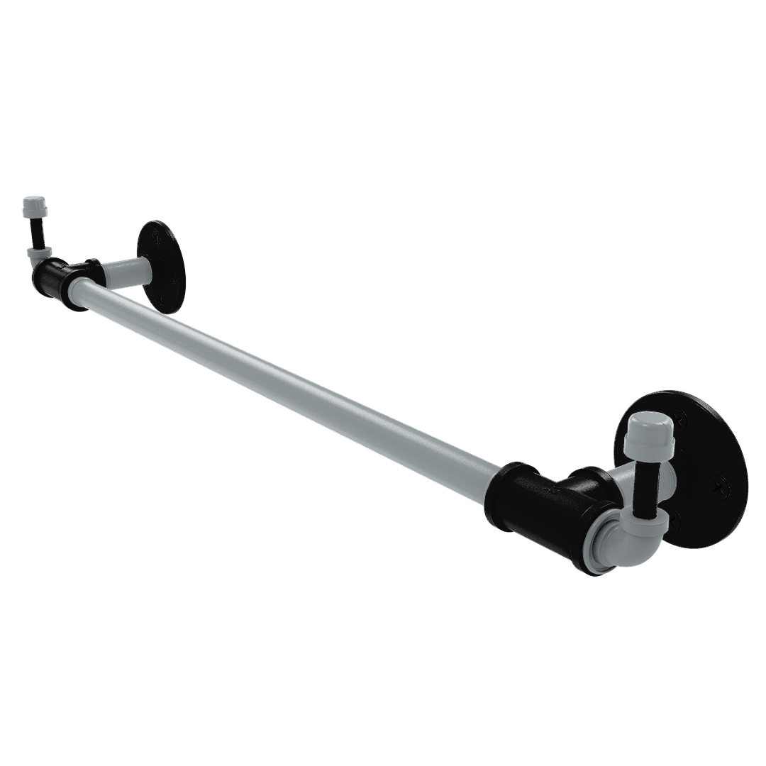 Slapshot Collection Towel Bar with Integrated Hooks Los Angeles Edition