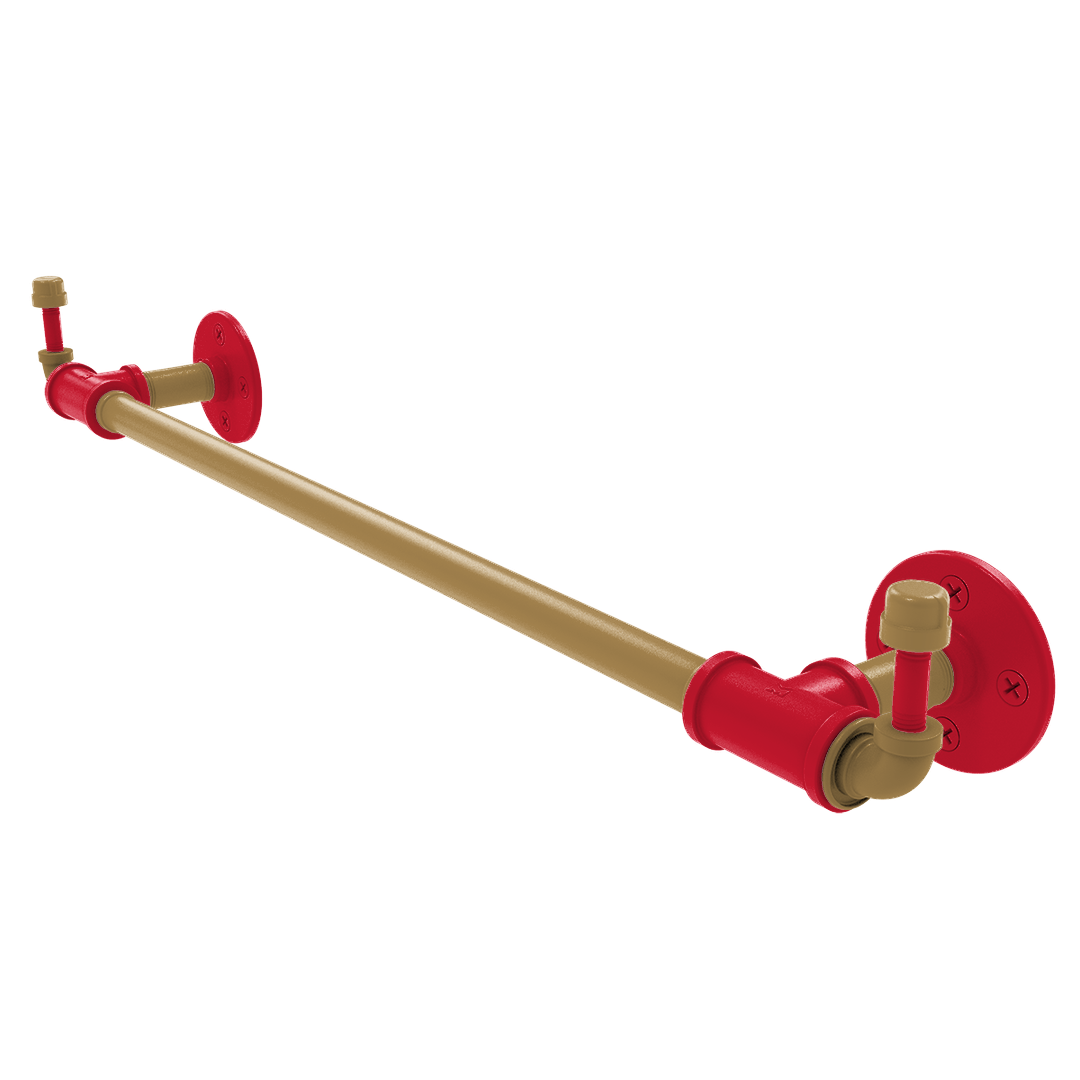 Slapshot Collection Towel Bar with Integrated Hooks Ottawa Edition