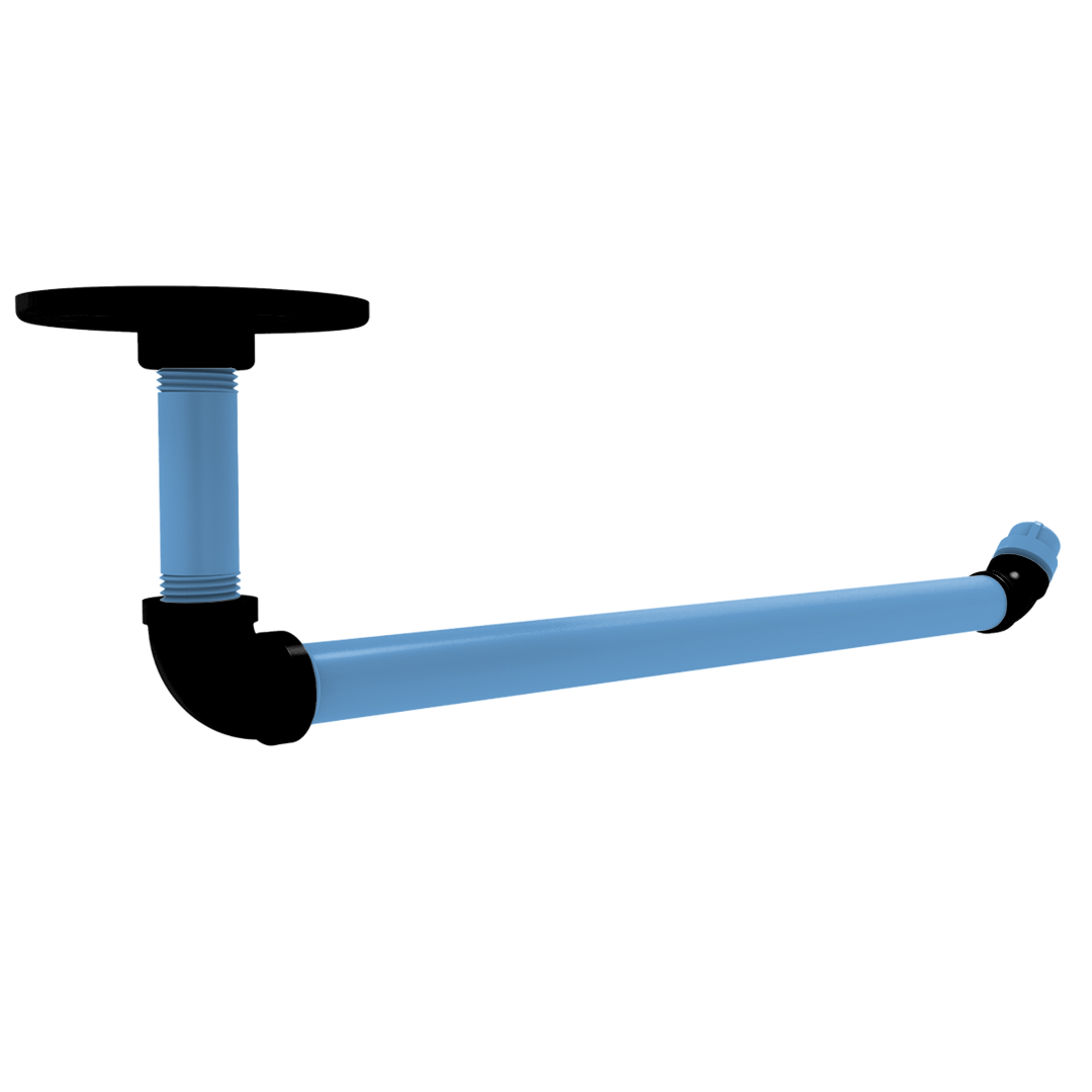 Slapshot Collection Under Cabinet Paper Towel Holder Utah Edition