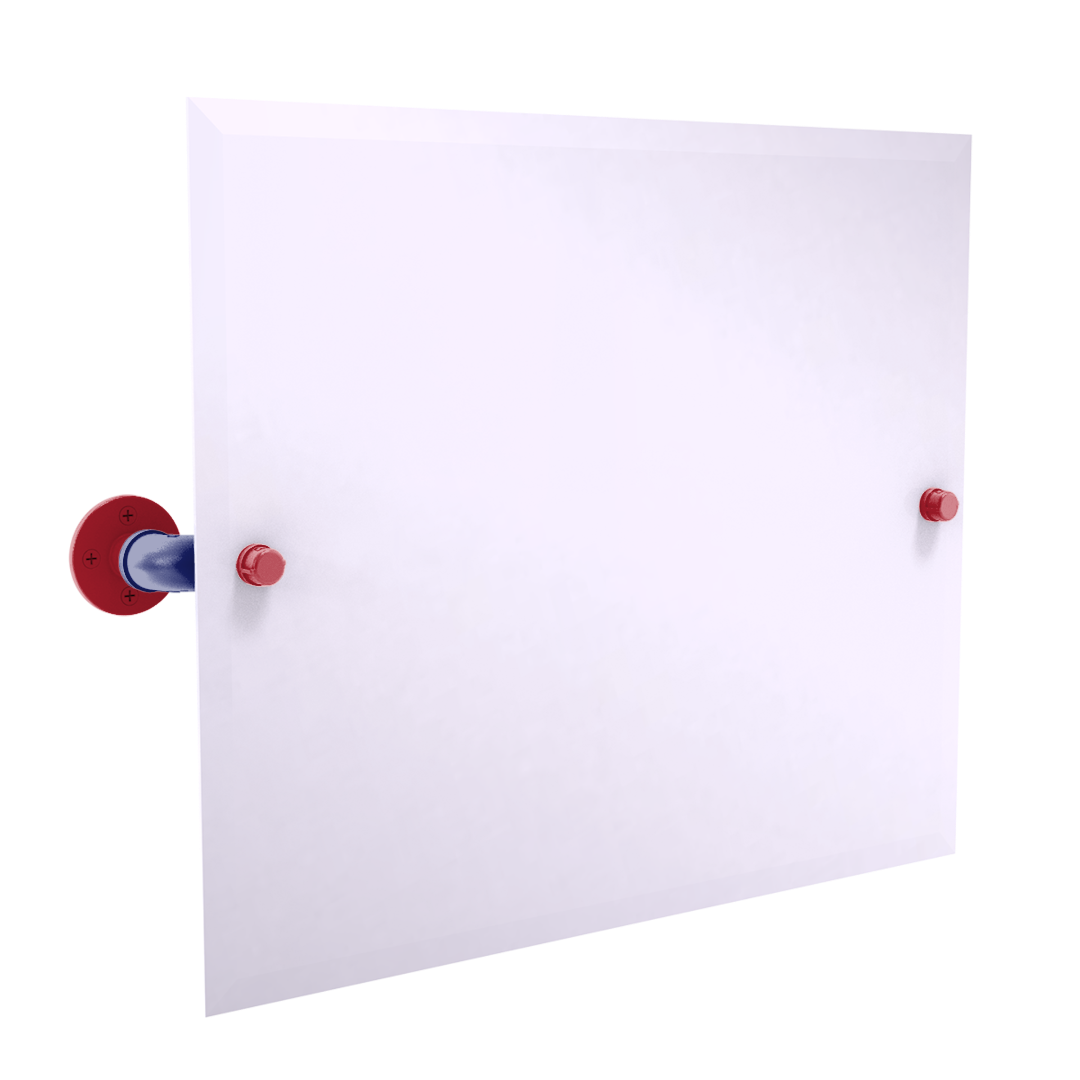 Slapshot Collection Landscape Rectangular Wall Mounted Tilt Mirror Montreal Edition