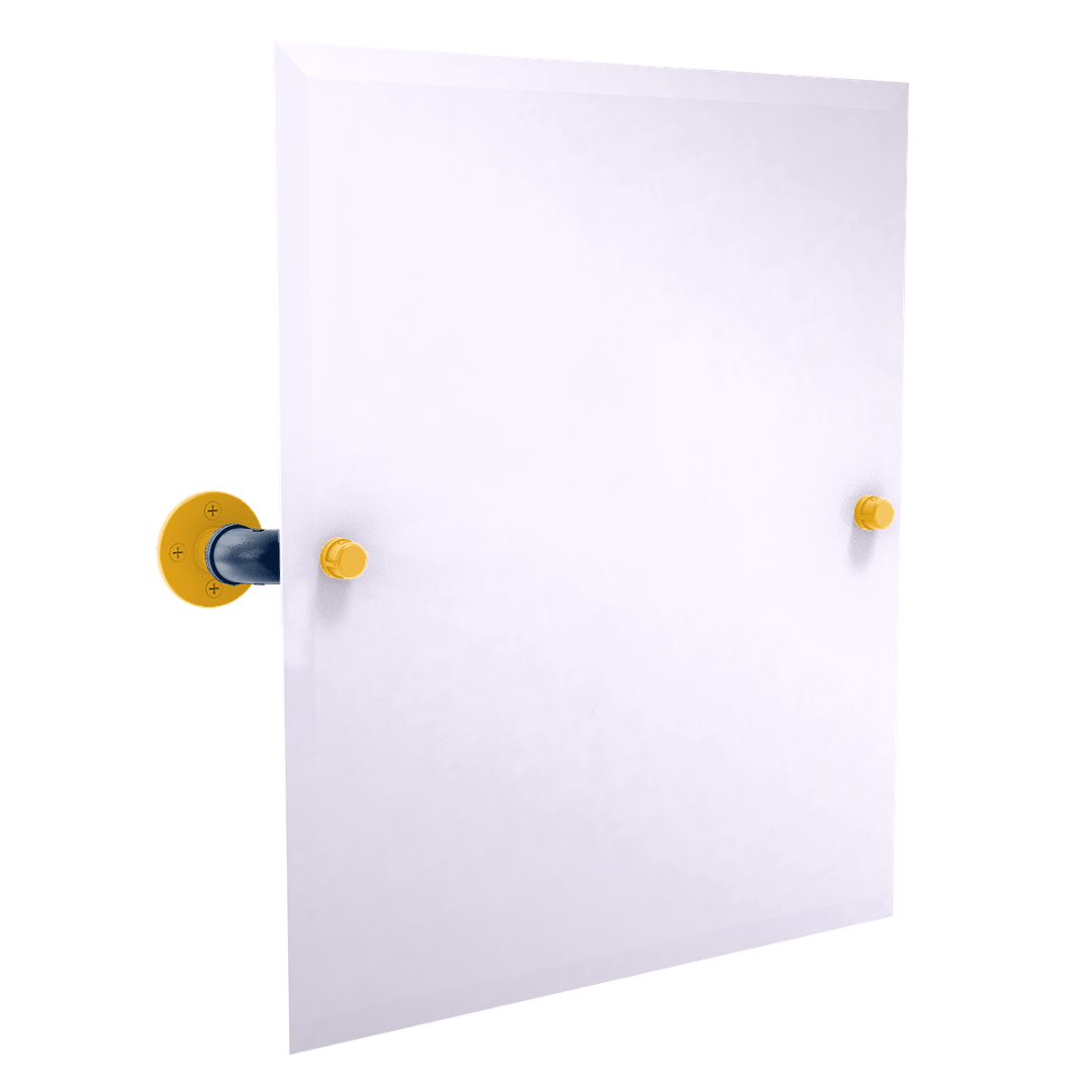 Slapshot Collection Frameless Rectangular Wall Mounted Tilt Mirror Nashville Edition