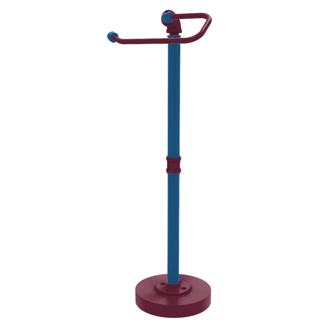 Slapshot Collection Freestanding Euro Style Toilet Tissue Stand Colorado Edition