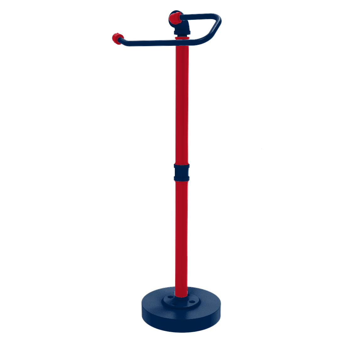 Slapshot Collection Freestanding Euro Style Toilet Tissue Stand Columbus Edition