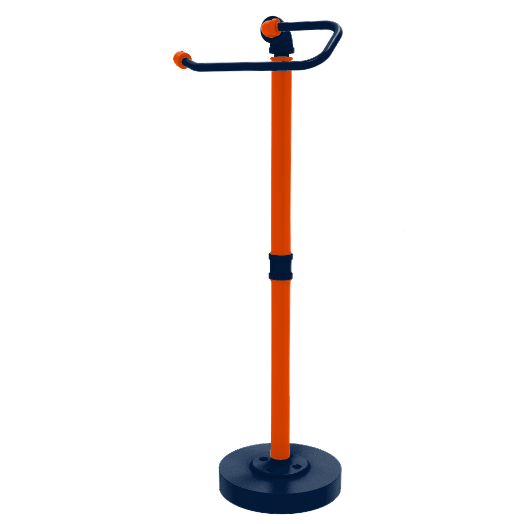 Slapshot Collection Freestanding Euro Style Toilet Tissue Stand Edmonton Edition