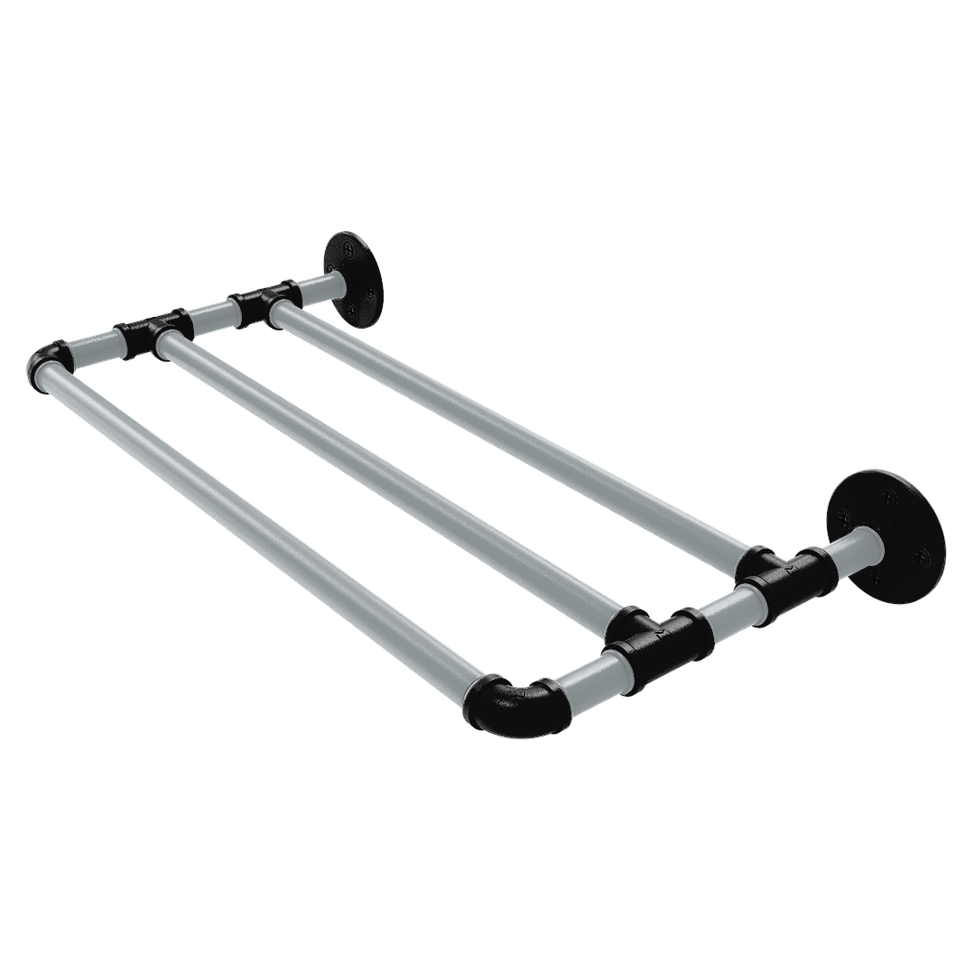 Slapshot Collection Wall Mounted Towel Shelf Los Angeles Edition