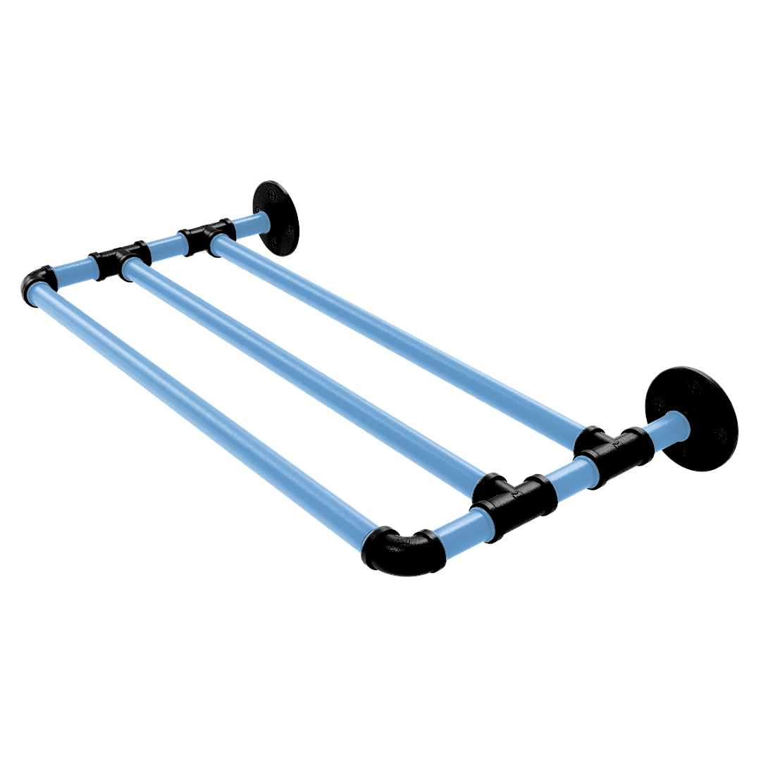 Slapshot Collection Wall Mounted Towel Shelf Utah Edition