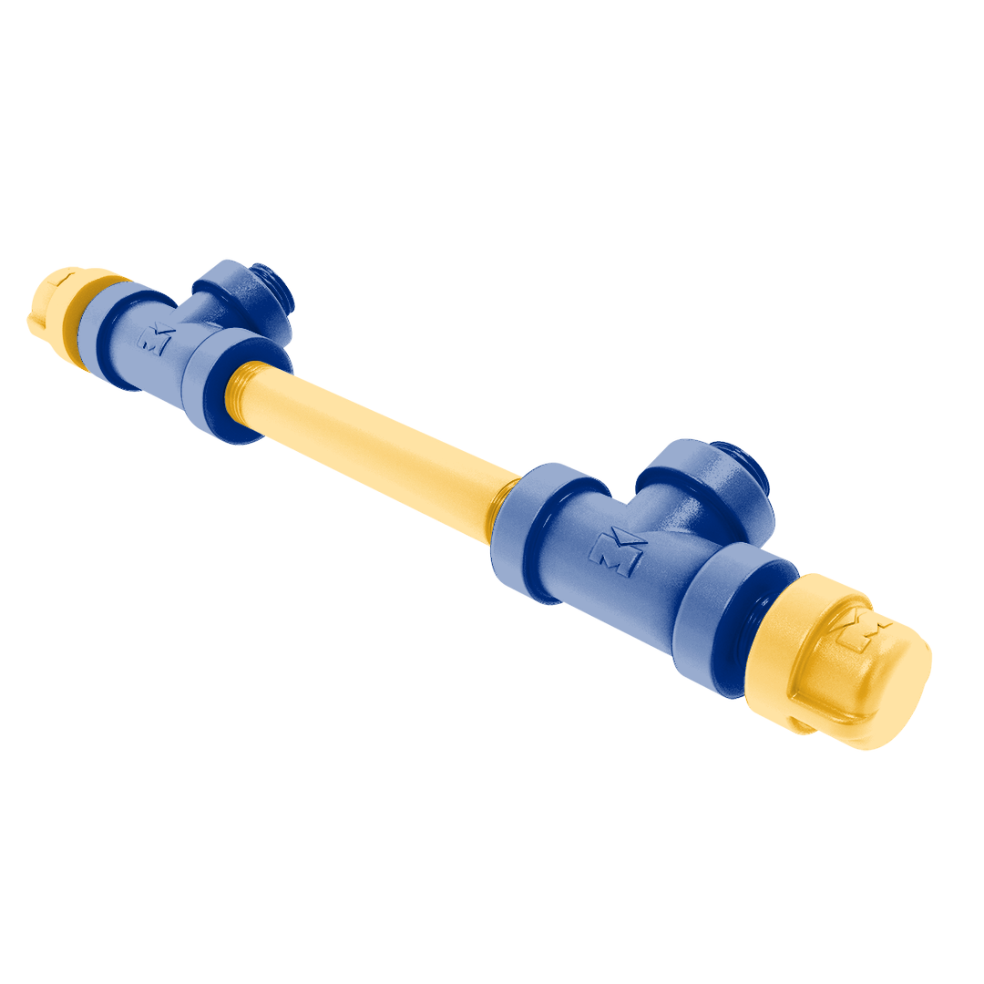 Slapshot Collection 7 Inch Overall Cabinet Pull Buffalo Edition