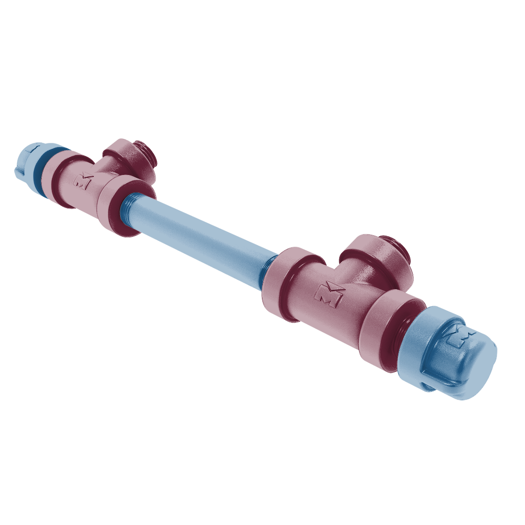 Slapshot Collection 7 Inch Overall Cabinet Pull Colorado Edition