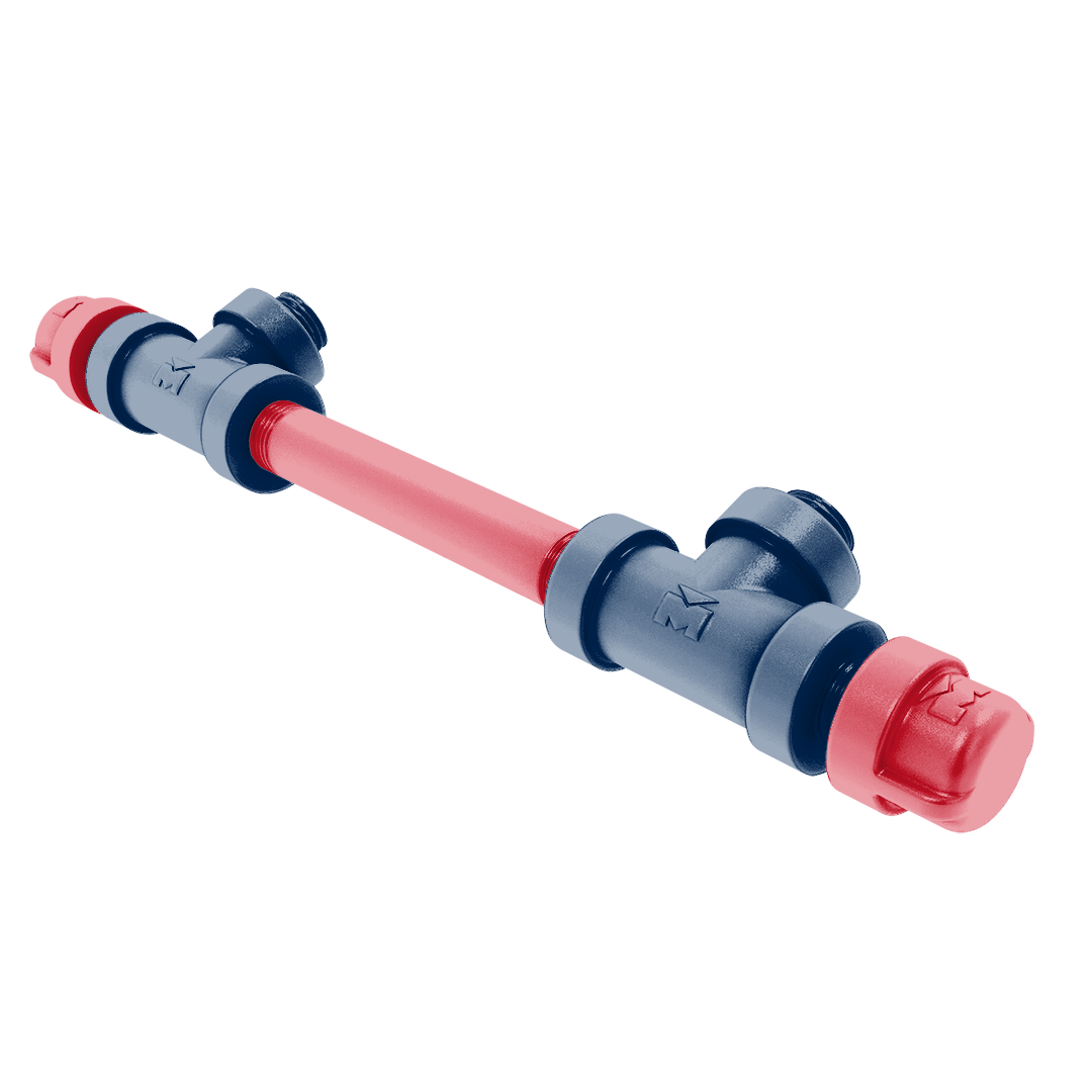 Slapshot Collection 7 Inch Overall Cabinet Pull Columbus Edition