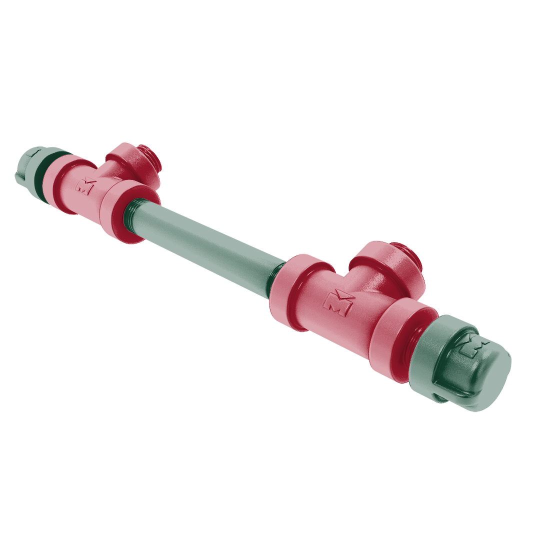 Slapshot Collection 7 Inch Overall Cabinet Pull Minnesota Edition