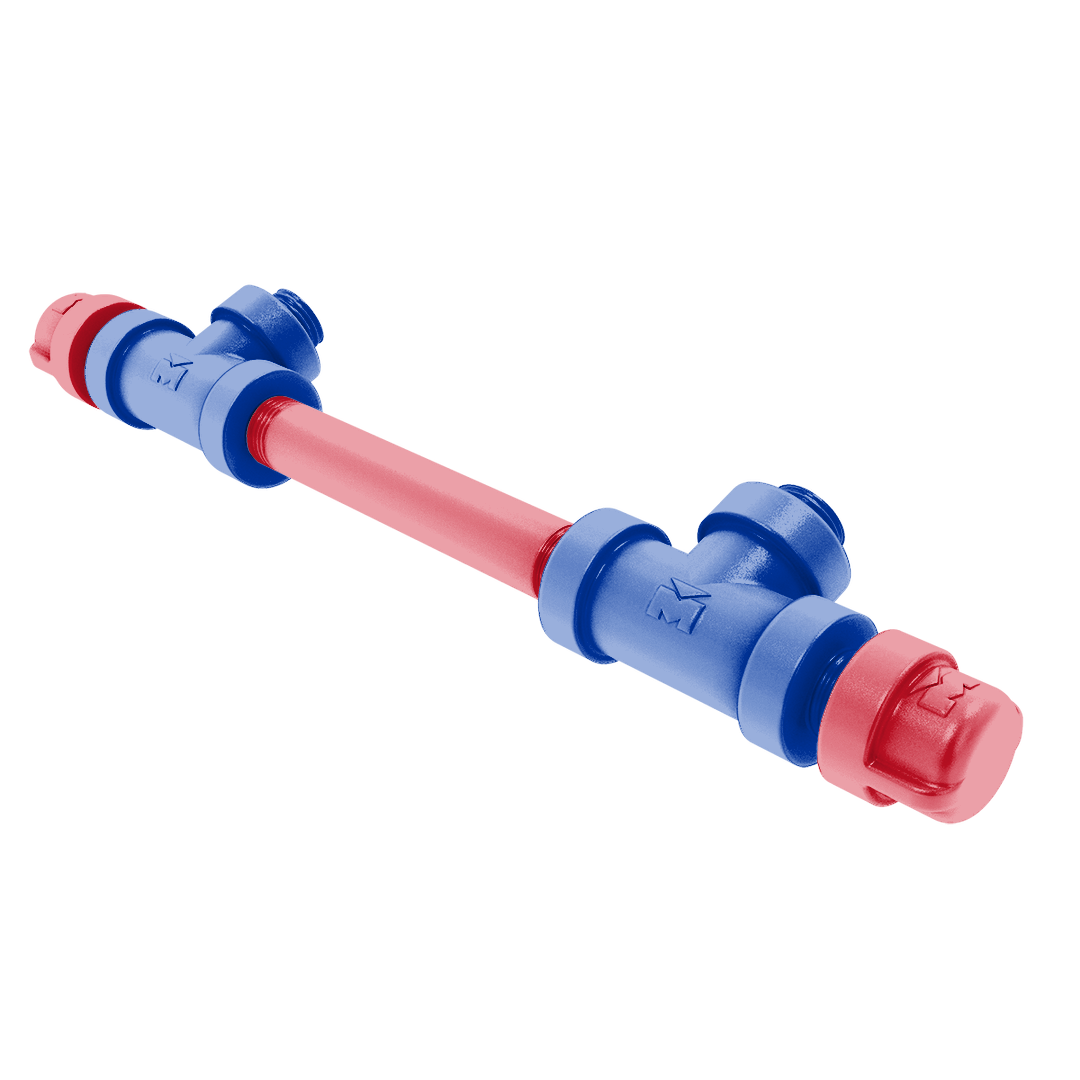 Slapshot Collection 7 Inch Overall Cabinet Pull New York Big Apple Edition