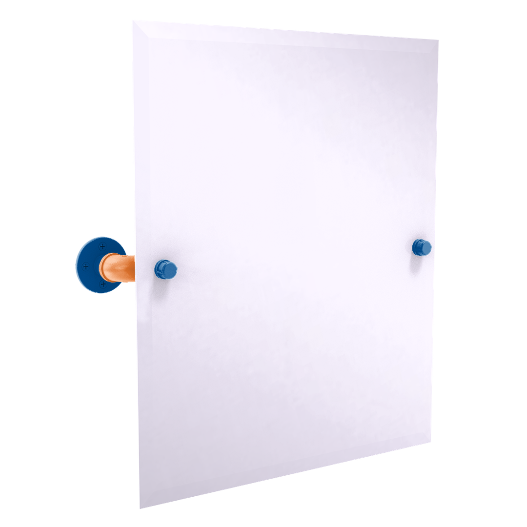 Slapshot Collection Frameless Rectangular Wall Mounted Tilt Mirror New York Long Island Edition