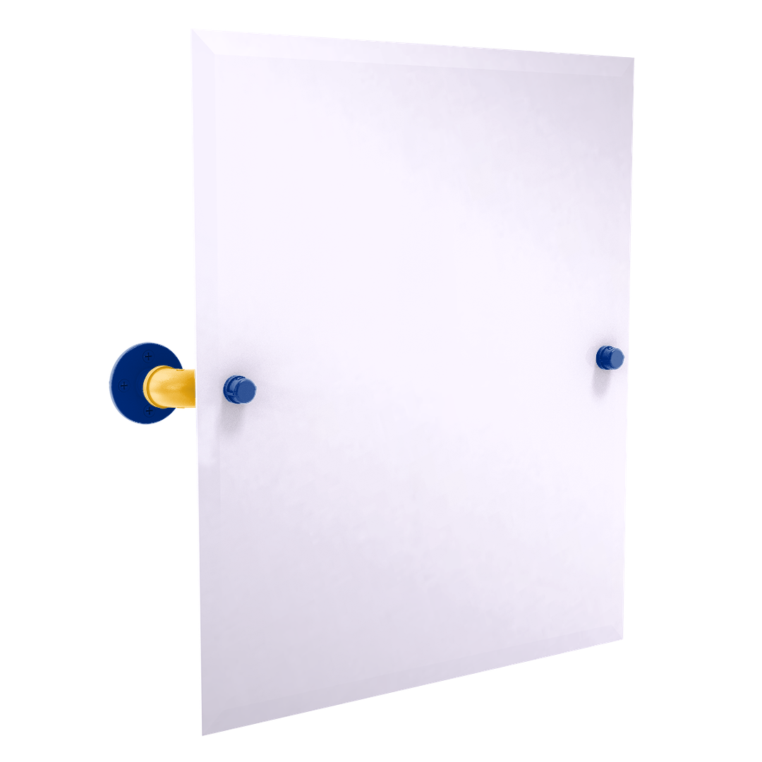 Slapshot Collection Frameless Rectangular Wall Mounted Tilt Mirror St. Louis Edition