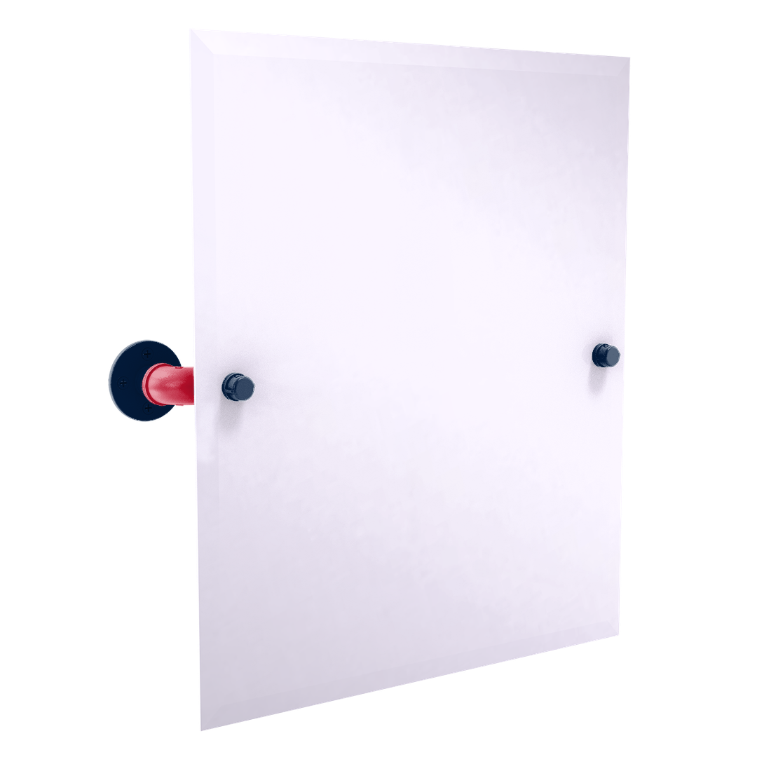 Slapshot Collection Frameless Rectangular Wall Mounted Tilt Mirror Washington Edition