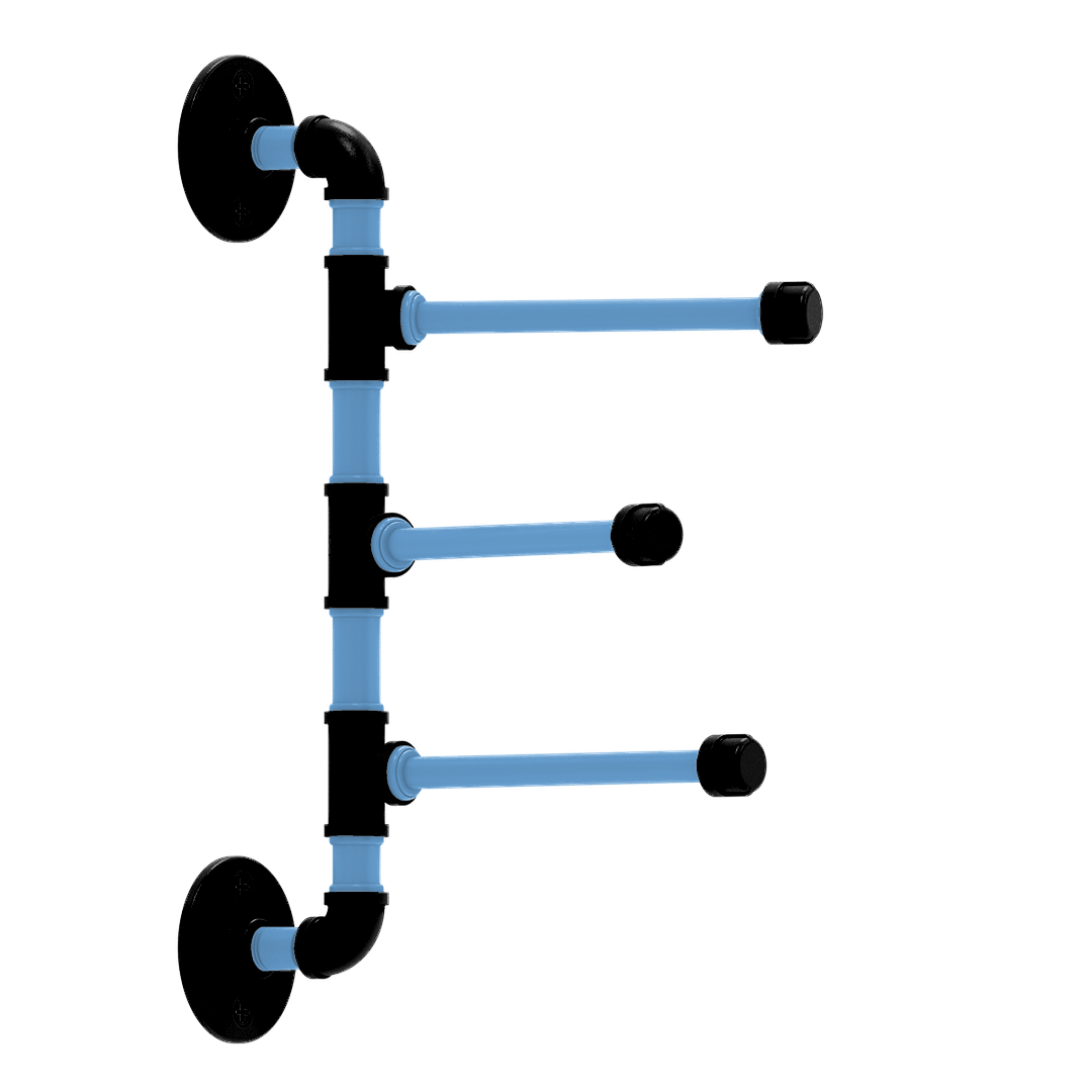 Slapshot Collection 3 Swing Arm Vertical Towel Bar Utah Edition