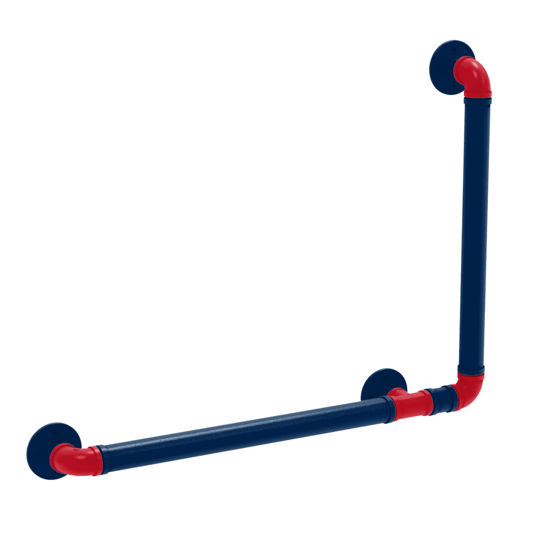 Slapshot Collection 90 Degree Grab Bar Right Hand Columbus Edition